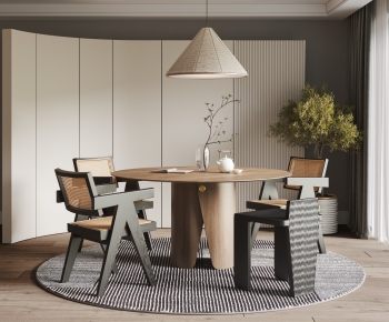 Modern Dining Table And Chairs-ID:724862104
