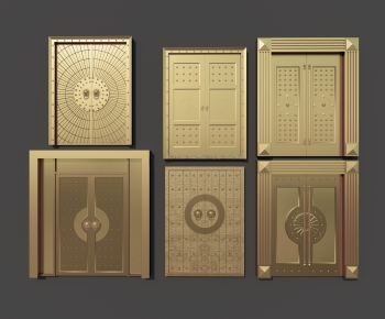 Chinese Style Double Door-ID:508188964