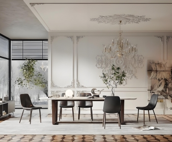 French Style Dining Room-ID:489861972