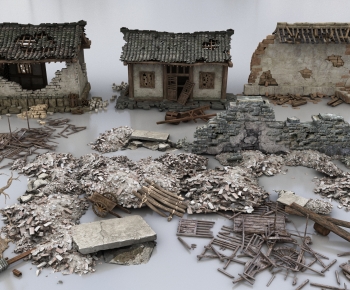 Chinese Style Building Component-ID:427645928