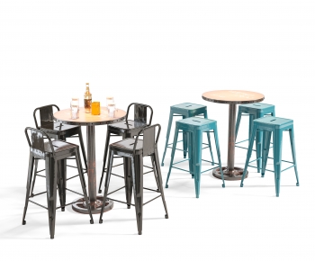 Industrial Style Counter Bar-ID:499455937