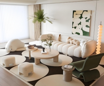 Modern Sofa Combination-ID:593715911
