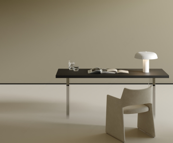 Modern Computer Desk And Chair-ID:309957032