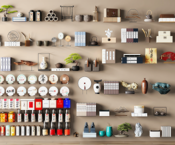 New Chinese Style Decorative Set-ID:367068059