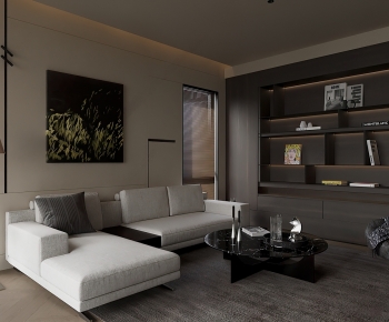 Modern A Living Room-ID:544500411