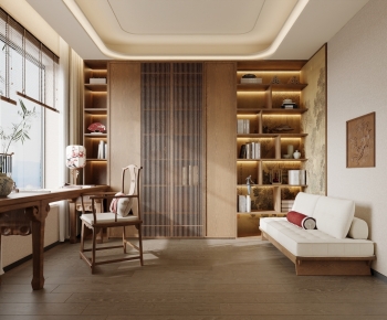 New Chinese Style Study Space-ID:583319903