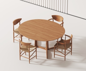 Modern Dining Table And Chairs-ID:661606077