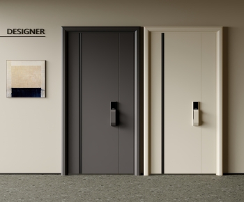 Modern Entrance Door-ID:464926963