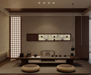 New Chinese Style Tea House-ID:191361903