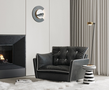 Modern Single Sofa-ID:652204042