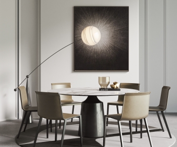 Modern Dining Table And Chairs-ID:662377125
