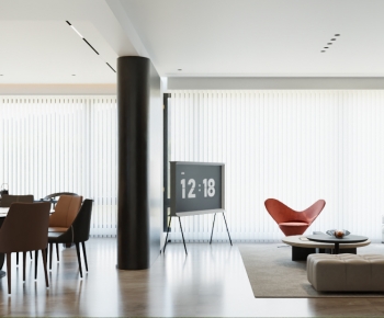 Modern A Living Room-ID:447248947