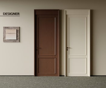 French Style Single Door-ID:969809061