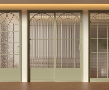 French Style Sliding Door-ID:402934079