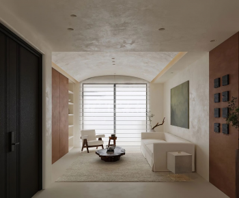 Wabi-sabi Style A Living Room-ID:267460318