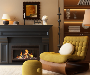 French Style Lounge Chair-ID:790296083