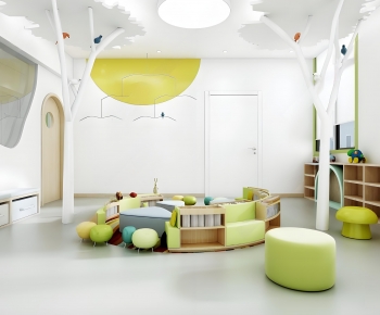 Modern Children's Reading Room-ID:285868881
