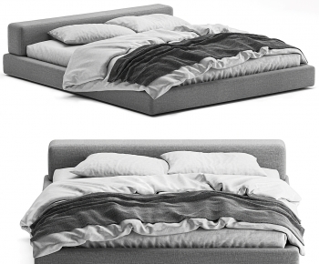 Modern Double Bed-ID:907200108