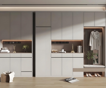 Modern Shoe Cabinet-ID:369189022