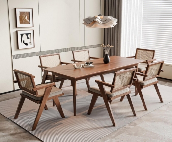 Modern Dining Table And Chairs-ID:874965918
