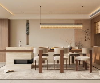 New Chinese Style Dining Room-ID:406505118