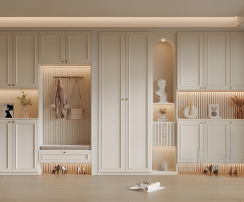 French Style Shoe Cabinet-ID:673131941