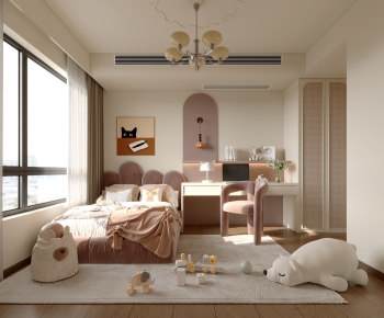 Modern Girl's Room Daughter's Room-ID:347784042