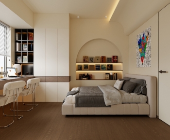 Modern Boy's Room And Son's Room-ID:586378109