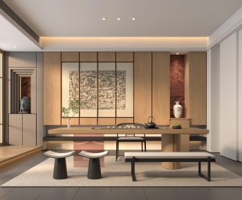 New Chinese Style Tea House-ID:642503024