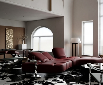 Modern A Living Room-ID:774960994