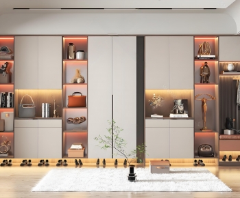 Modern Shoe Cabinet-ID:301351076