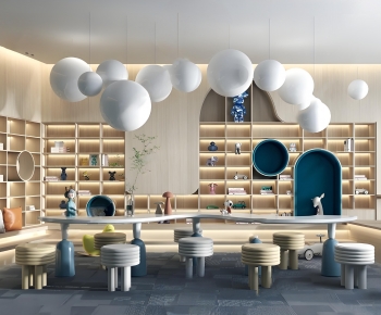Modern Children's Reading Room-ID:419087896