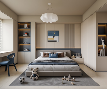 Modern Boy's Room And Son's Room-ID:509193909