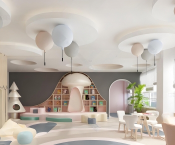 Modern Children's Reading Room-ID:889642008