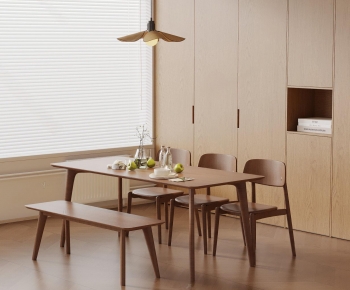 Modern Dining Table And Chairs-ID:540397886