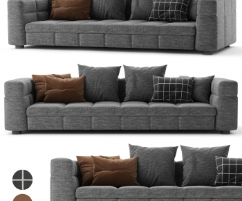 Modern Three-seat Sofa-ID:816979895