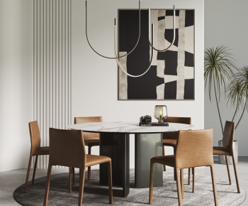 Modern Dining Table And Chairs-ID:133793123