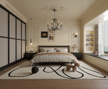 French Style Bedroom-ID:986373908