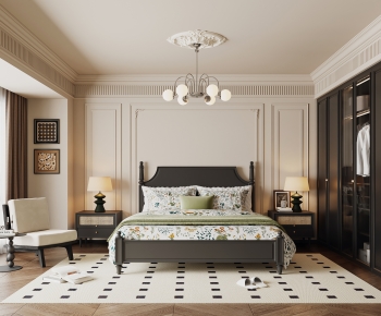 French Style Bedroom-ID:844444044