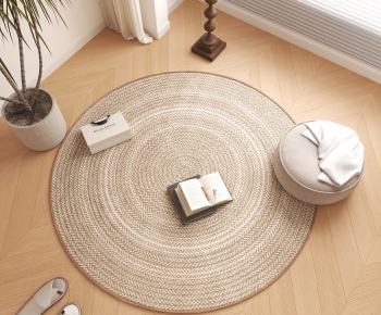 Modern Circular Carpet-ID:690330034