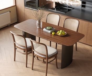 Modern Dining Table And Chairs-ID:725349903