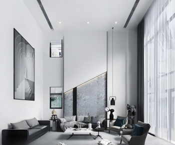 Modern A Living Room-ID:245522028