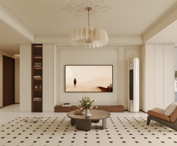 Modern A Living Room-ID:765988824