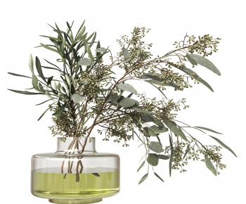 Modern Aquatic Green Plant-ID:972049005