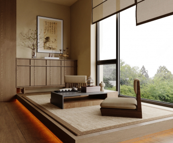 New Chinese Style Tea Tables And Chairs-ID:770915035