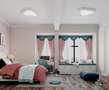 Nordic Style Bedroom-ID:876204978