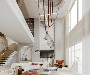 Modern A Living Room-ID:136814128