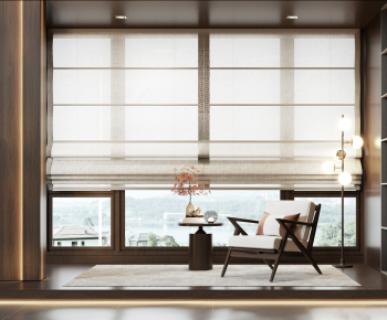 New Chinese Style Lounge Chair-ID:780756952