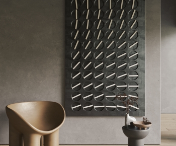 Wabi-sabi Style Lounge Chair-ID:197053918