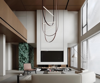 Modern A Living Room-ID:164851905